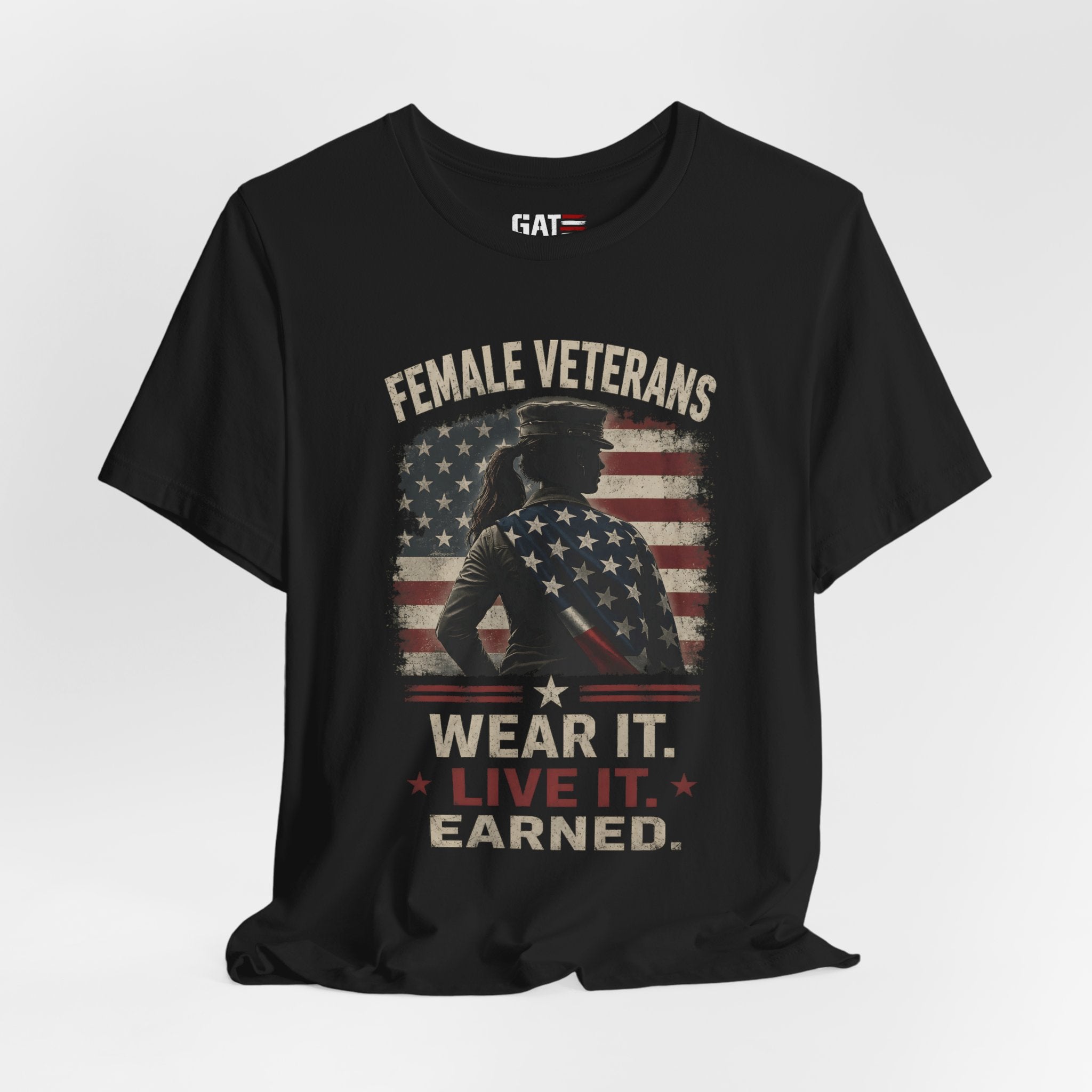 Female Veteran Shirt, Women Veteran Tee, Patriotic Military Shirt for Women, Female Veterans Gift, Veteran Pride Shirt, Women Who Served