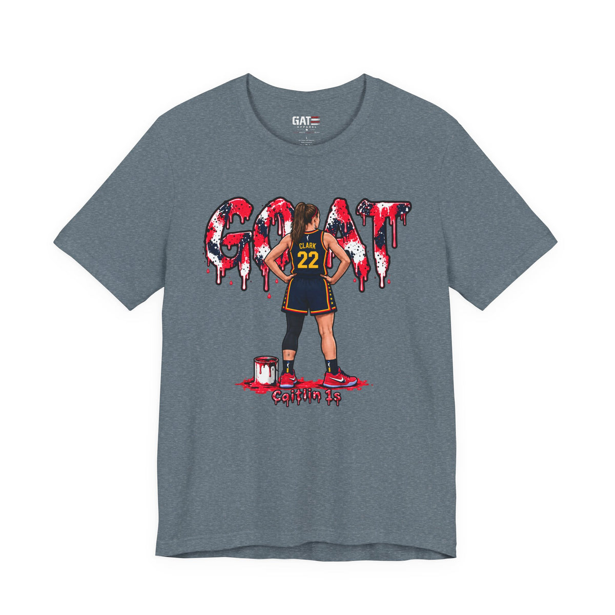 Caitlin Clark Caitlin 1s GOAT Sneaker Shirt | Fever Tee