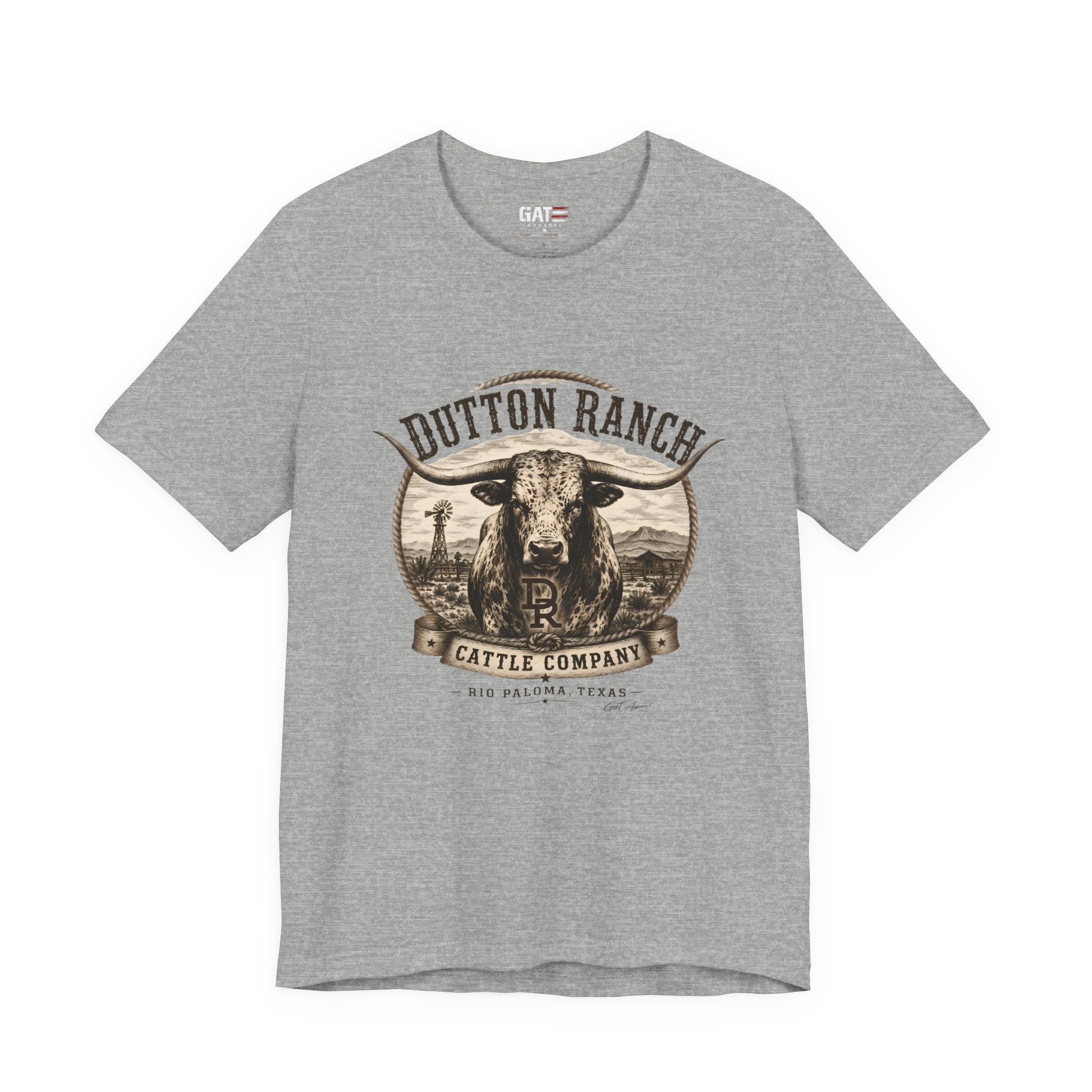 Dutton Ranch Cattle Company Shirt | Yellowstone Inspired Longhorn Tee