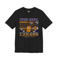 Tecmo Hoops Shaquile O'Neal Power Dunk Lakers Tee | Retro Basketball Graphic Shirt