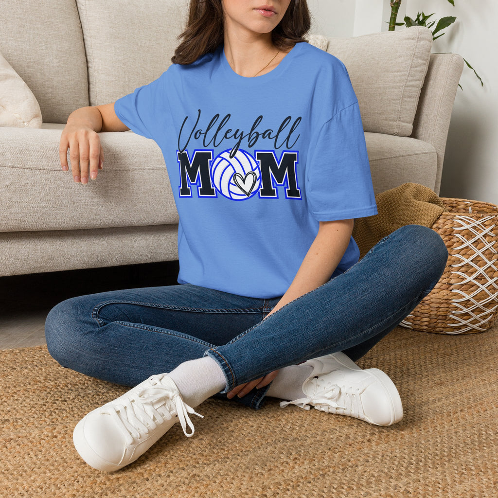 Volleyball Mom T‑Shirt – Custom Name