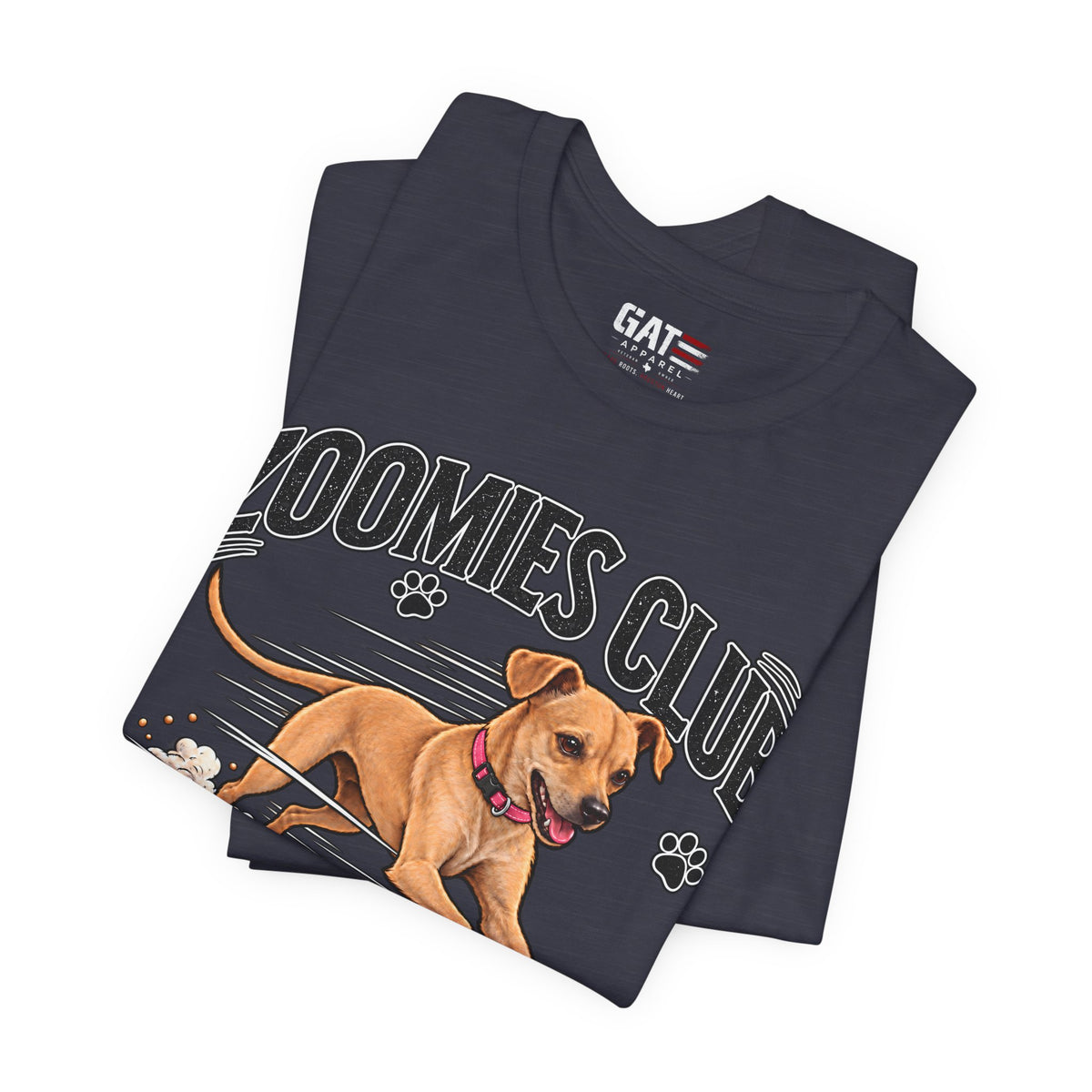 Personalized Zoomies Club Dog Shirt | Custom Pet Tee