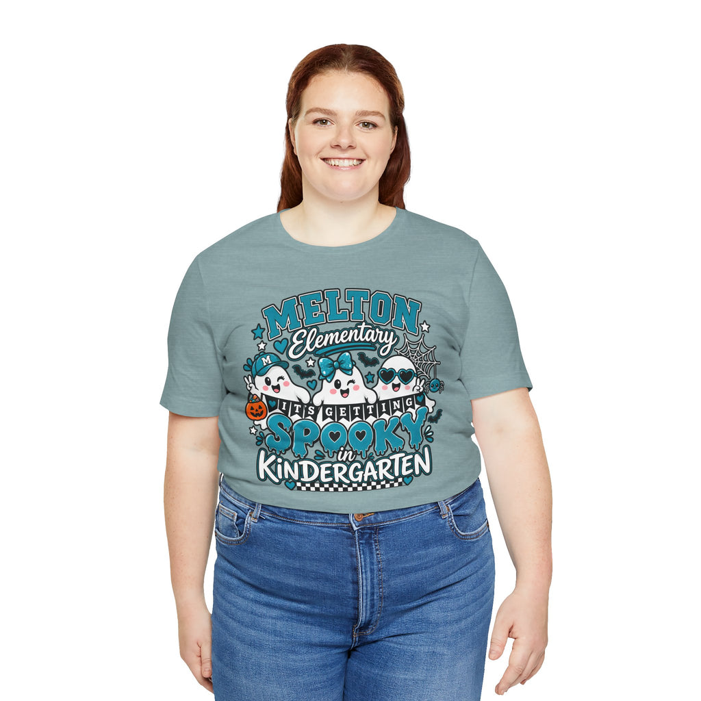 Melton Elementary Spooky Kindergarten Halloween T-Shirt