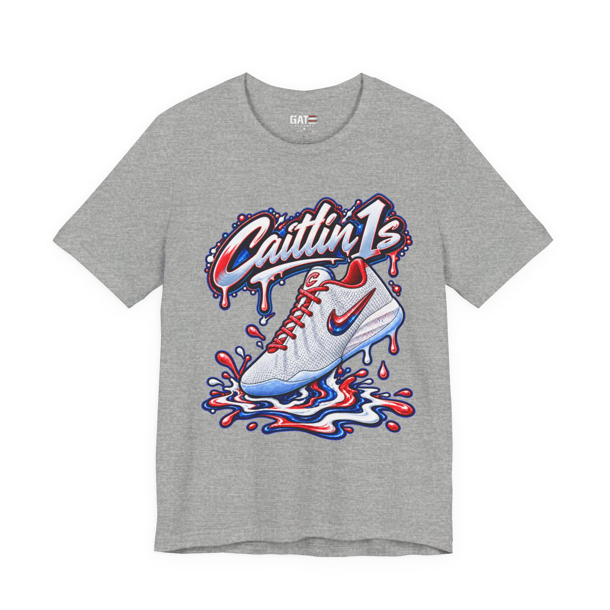 Caitlin Clark Caitlin 1s USA Whites Sneaker Shirt