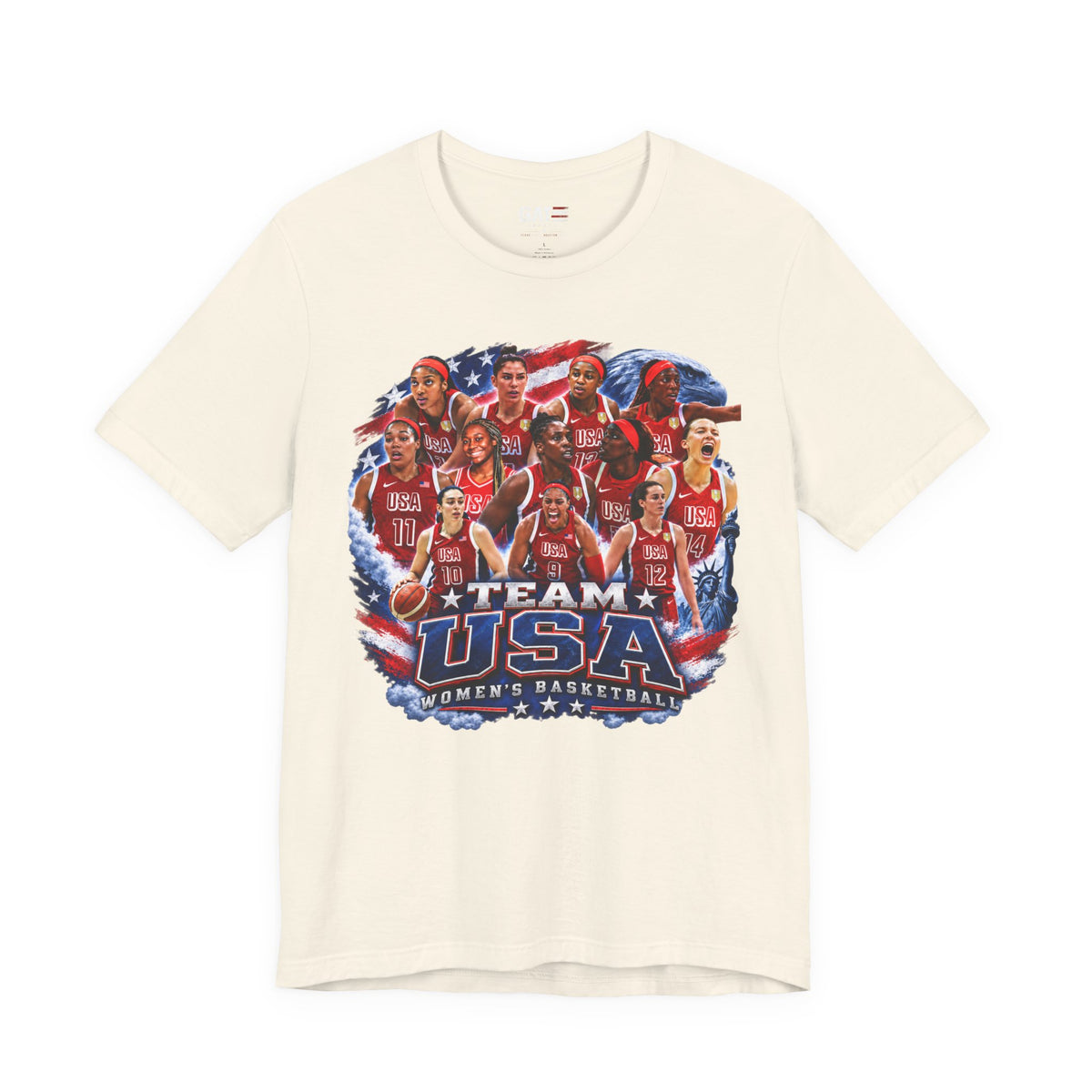 Team USA Women's Basketball Shirt | FIBA Tee 2026 Design 3