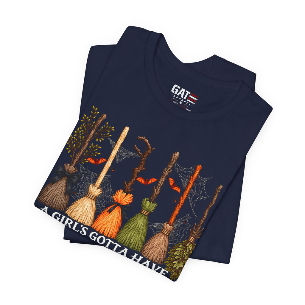A Girl's Gotta Have Options Witch Brooms T-Shirt - product image 28