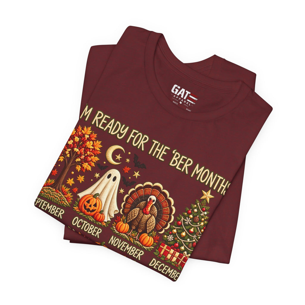 September to December Shirt | Fall Thanksgiving Christmas Tee