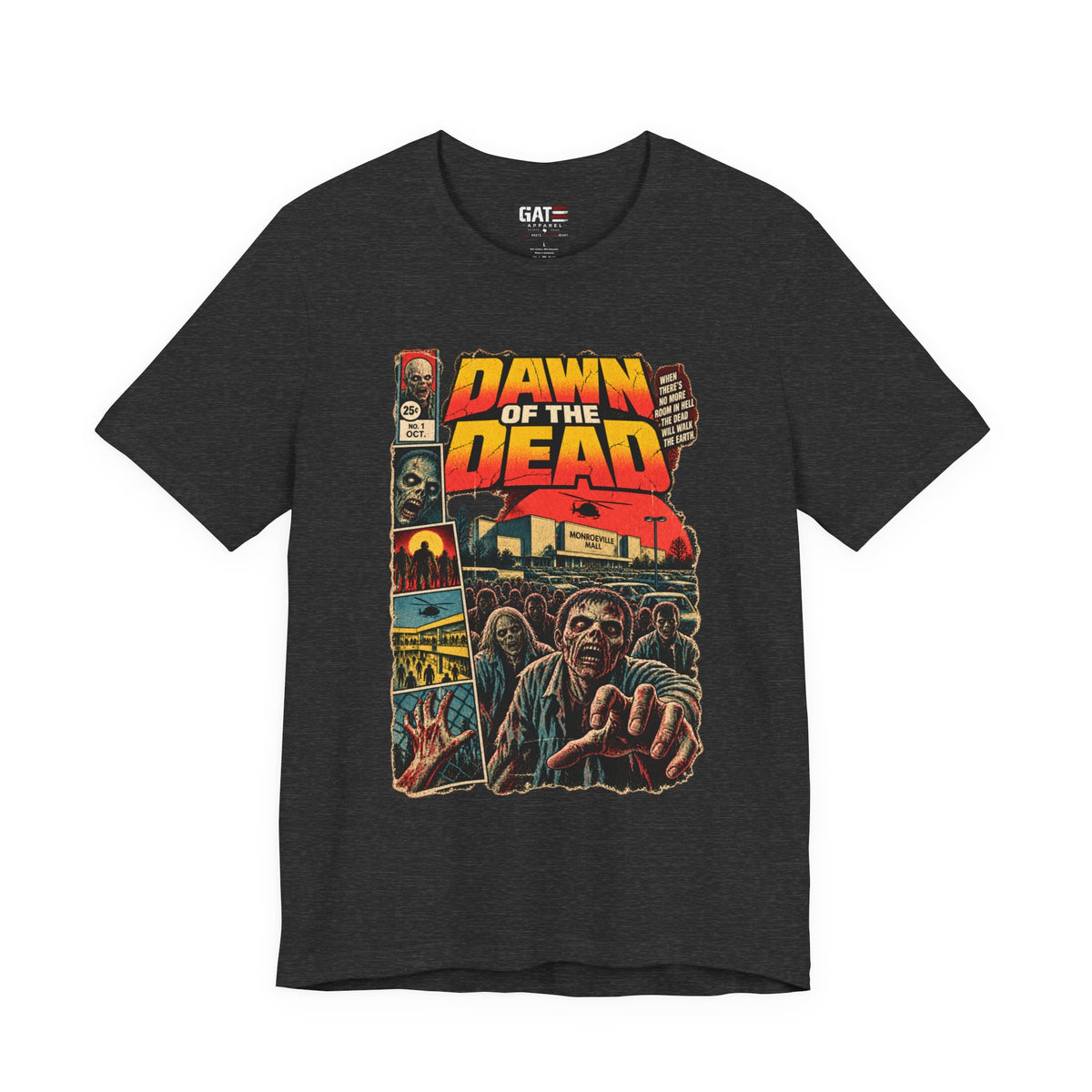 Dawn of the Dead Shirt | Retro Zombie Horror Movie Tee
