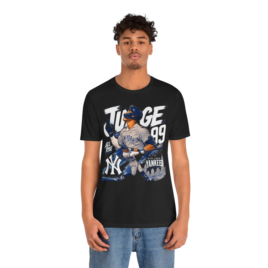 Aaron Judge Yankees #99 Baseball Tee|Yankees Baseball|All Rise’ Fan Shirt