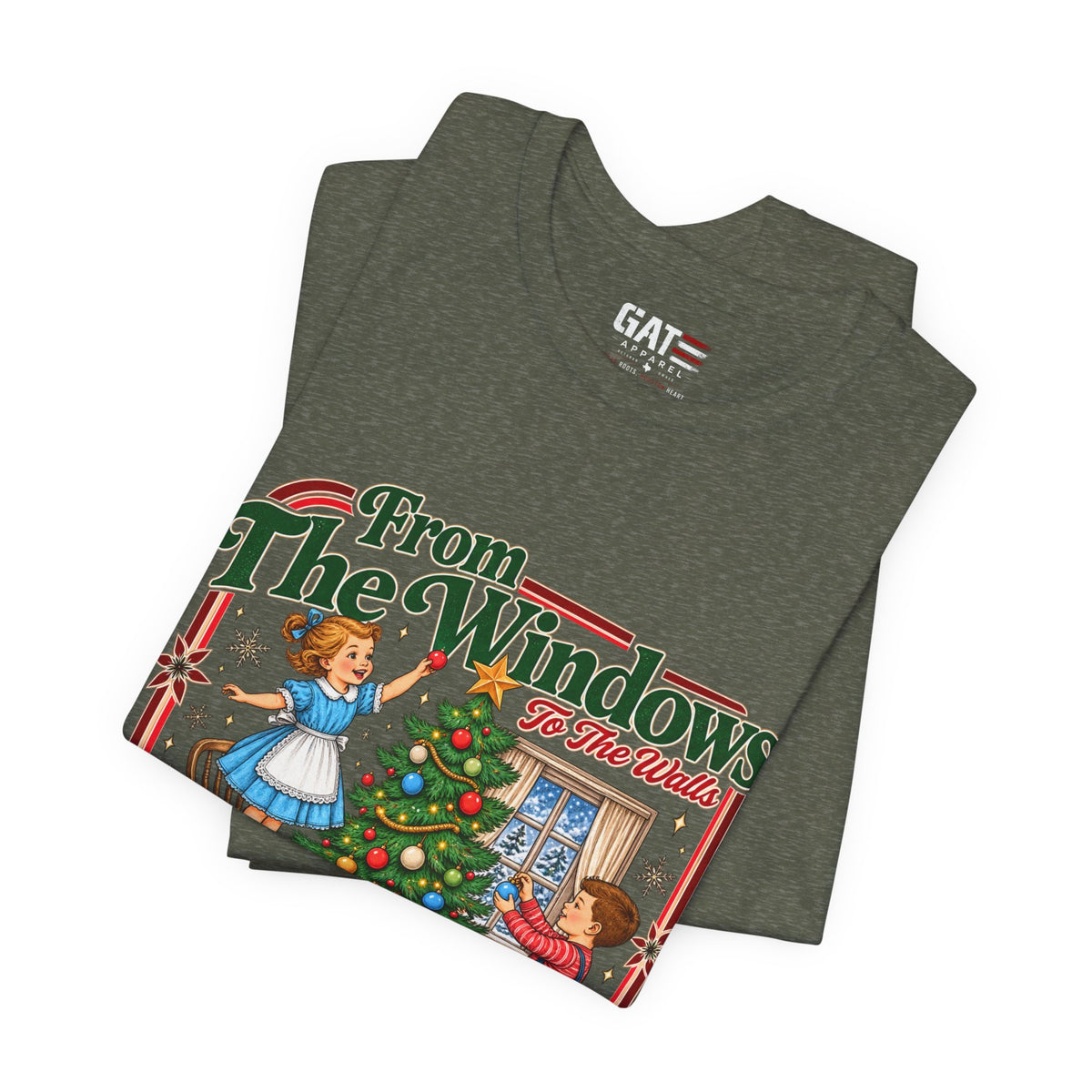 Deck These Halls Christmas Shirt | Funny Holiday Tee