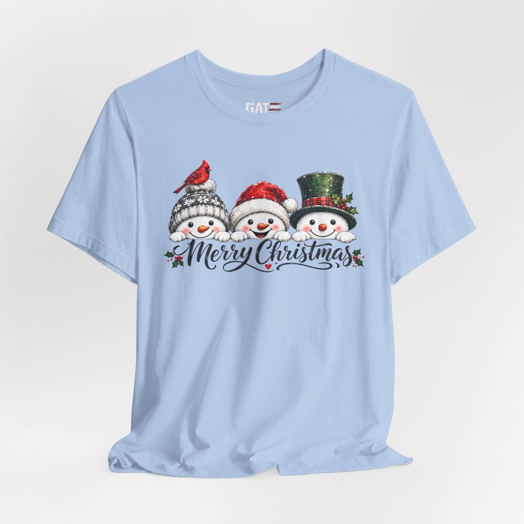 Merry Christmas Snowman Shirt - product mockup view 40