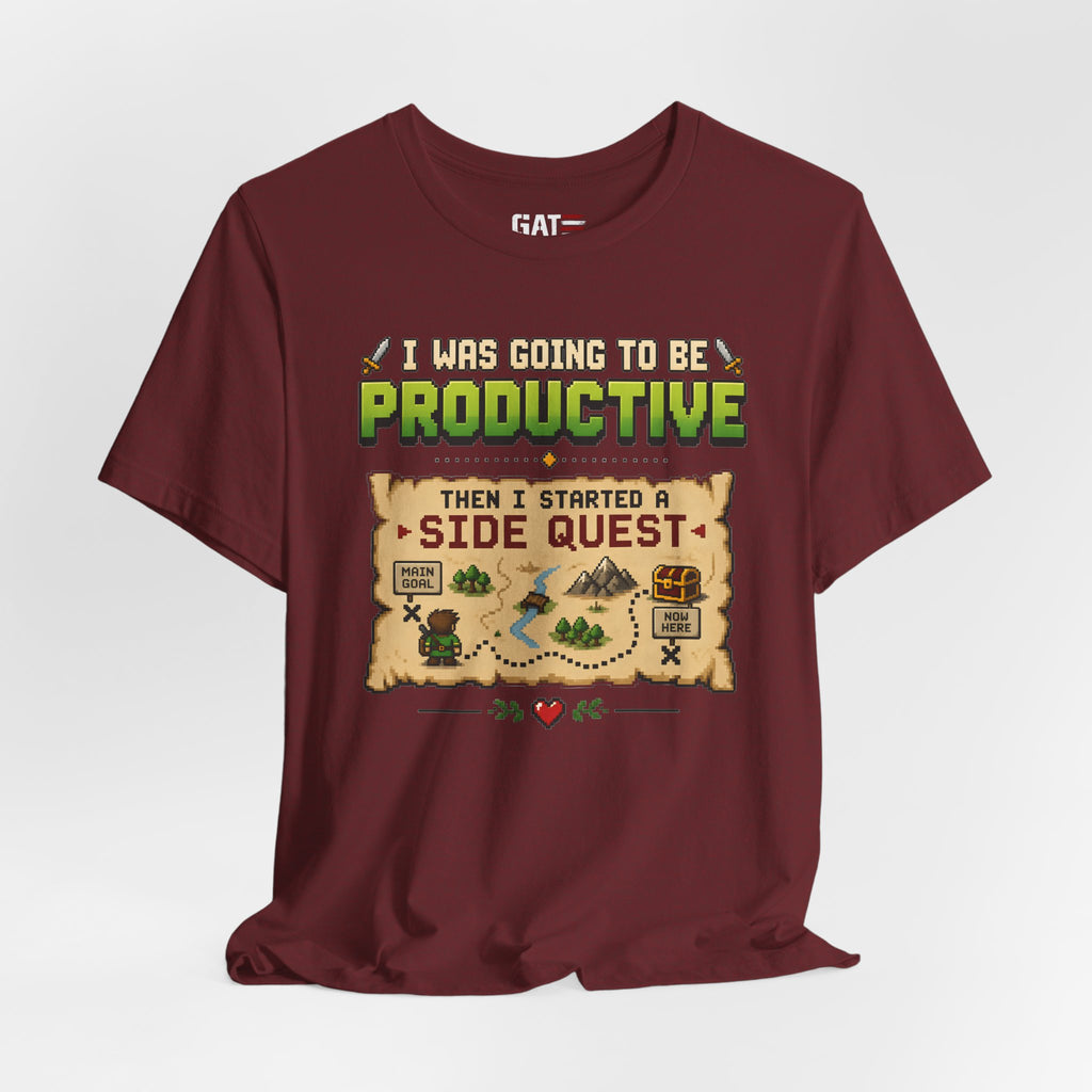 Side Quest Shirt | Retro Gaming Tee