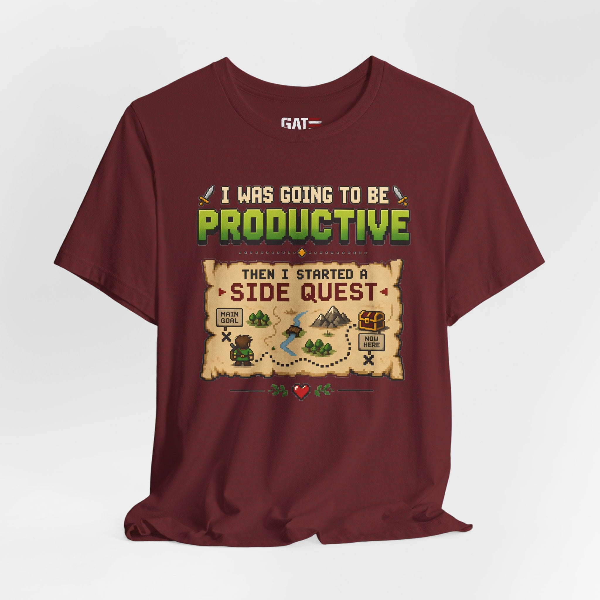 Side Quest Shirt | Retro Gaming Tee