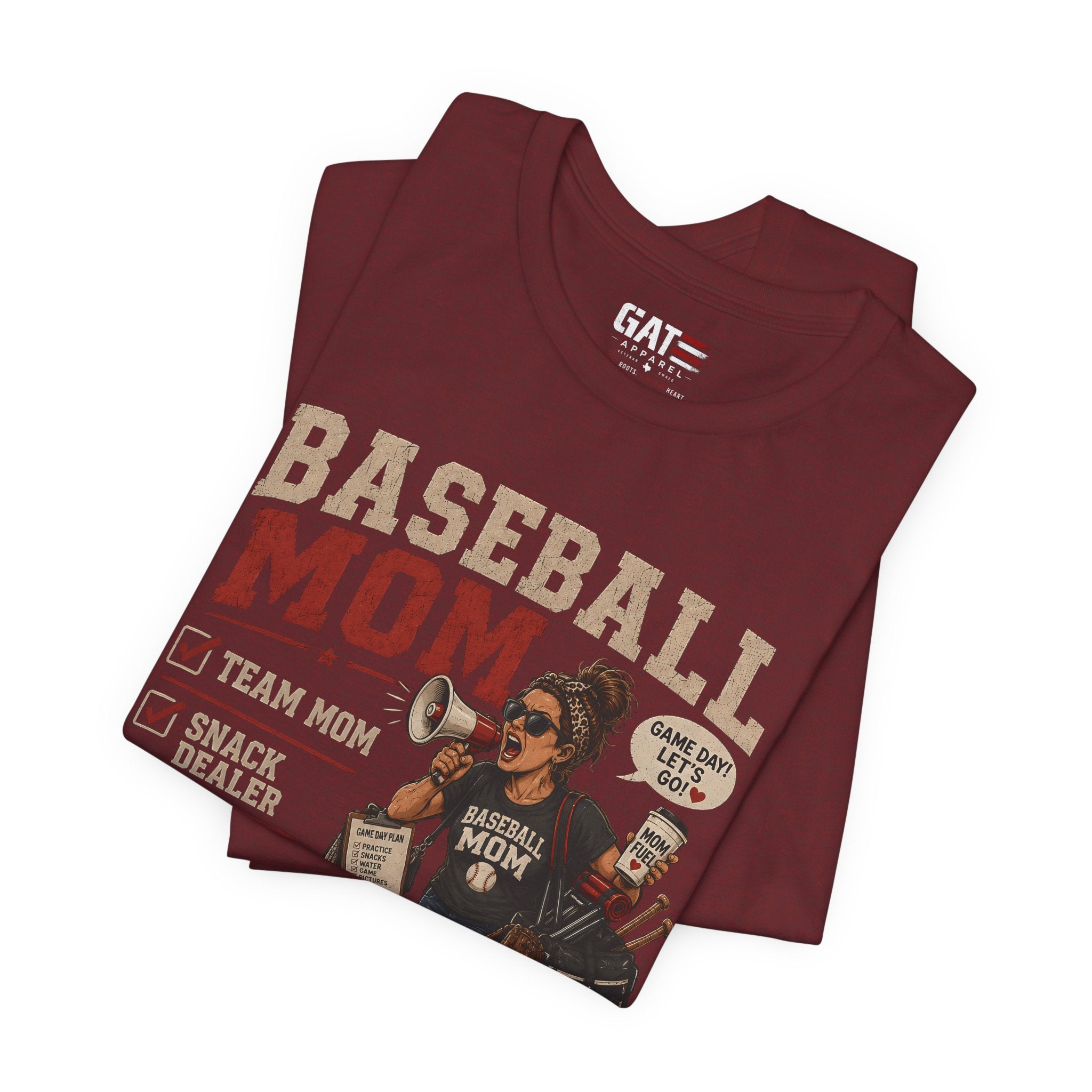 Baseball Mom Shirt, Baseball Mom Gift, Team Mom Shirt, Sports Mom Tee, Game Day Mom Shirt, Baseball Mama Shirt, Snack Dealer, Biggest Fan