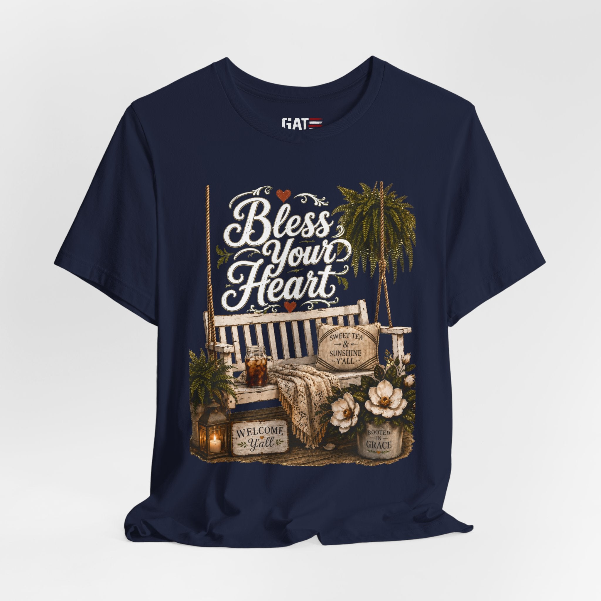 Funny Southern Shirt, Bless Your Heart Tee, Southern Humor Graphic Tee, Magnolia Floral Shirt, Country Girl Gift, Farmhouse Style Tee