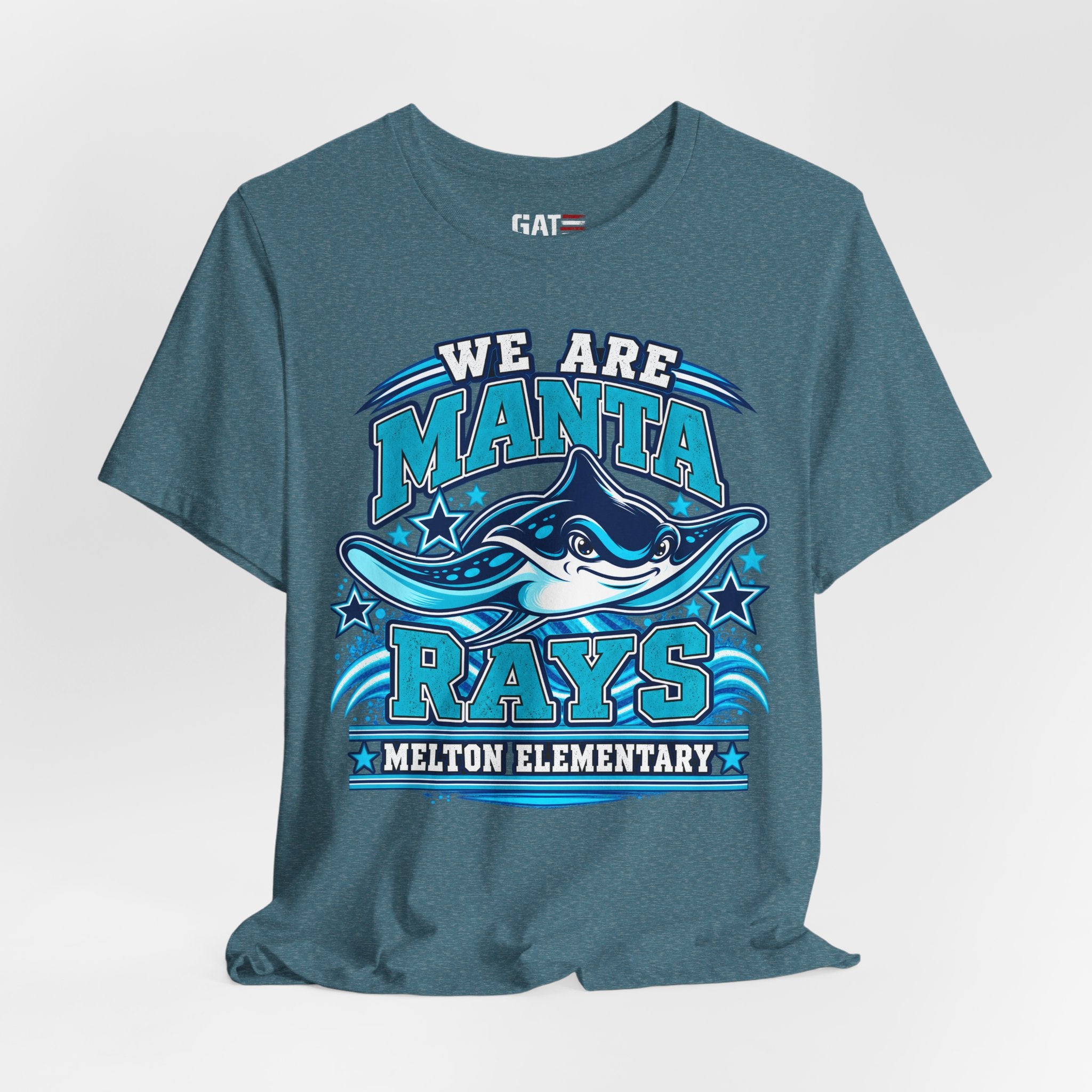 Melton Manta Rays School Tee – "We Are Manta Rays" Melton Elementary Spirit Shirt