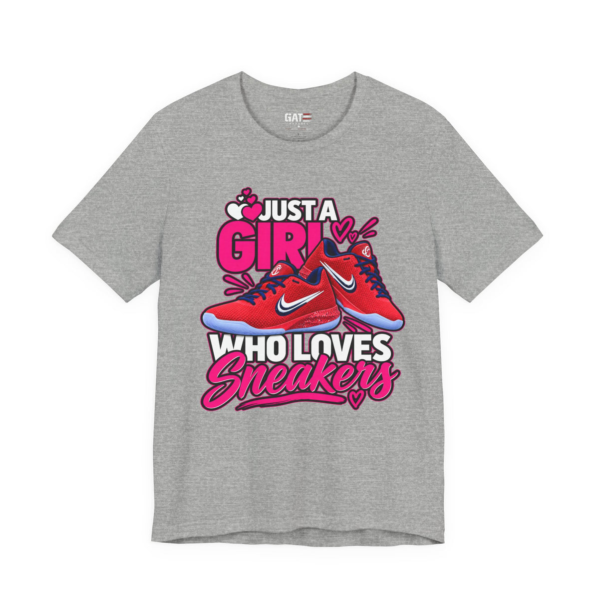 Caitlin Clark Caitlin 1s Just a Girl Sneaker Shirt | Style 2