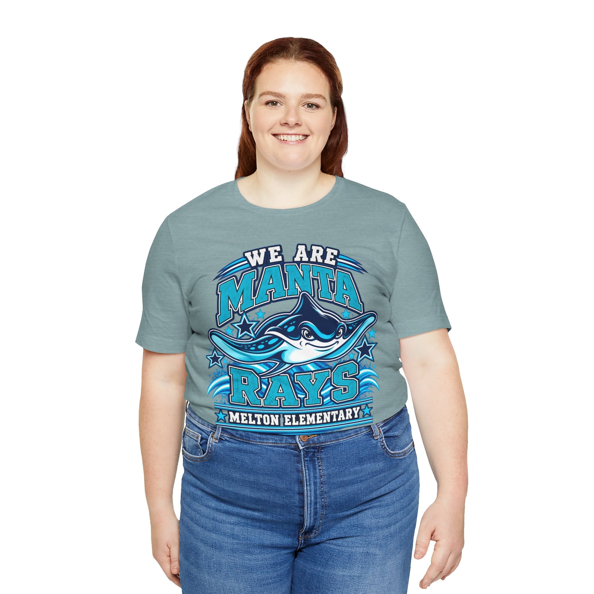 Melton Manta Rays School Tee – "We Are Manta Rays" Melton Elementary Spirit Shirt