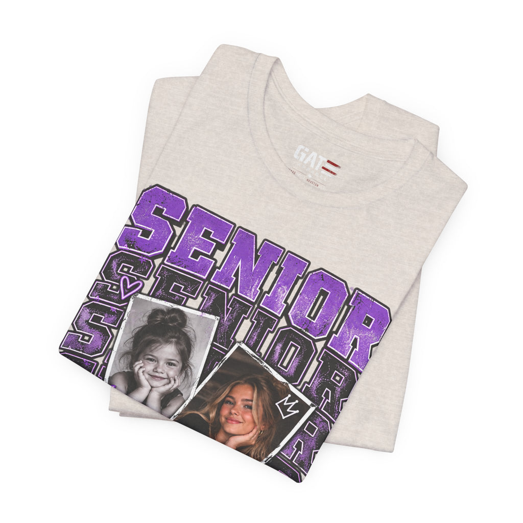 Senior 2027 Then & Now Yearbook Photo Shirt