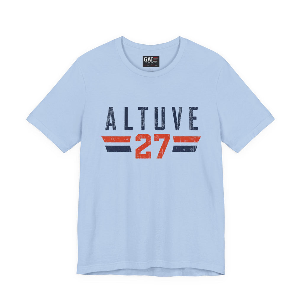 Jose Altuve | Vintage Number 27 Graphic