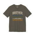 Brother Built In Best Friend Lifelong Partner In Crime Shirt, Funny Brother Gift, Sibling Tee, Brother Birthday Gift Tee