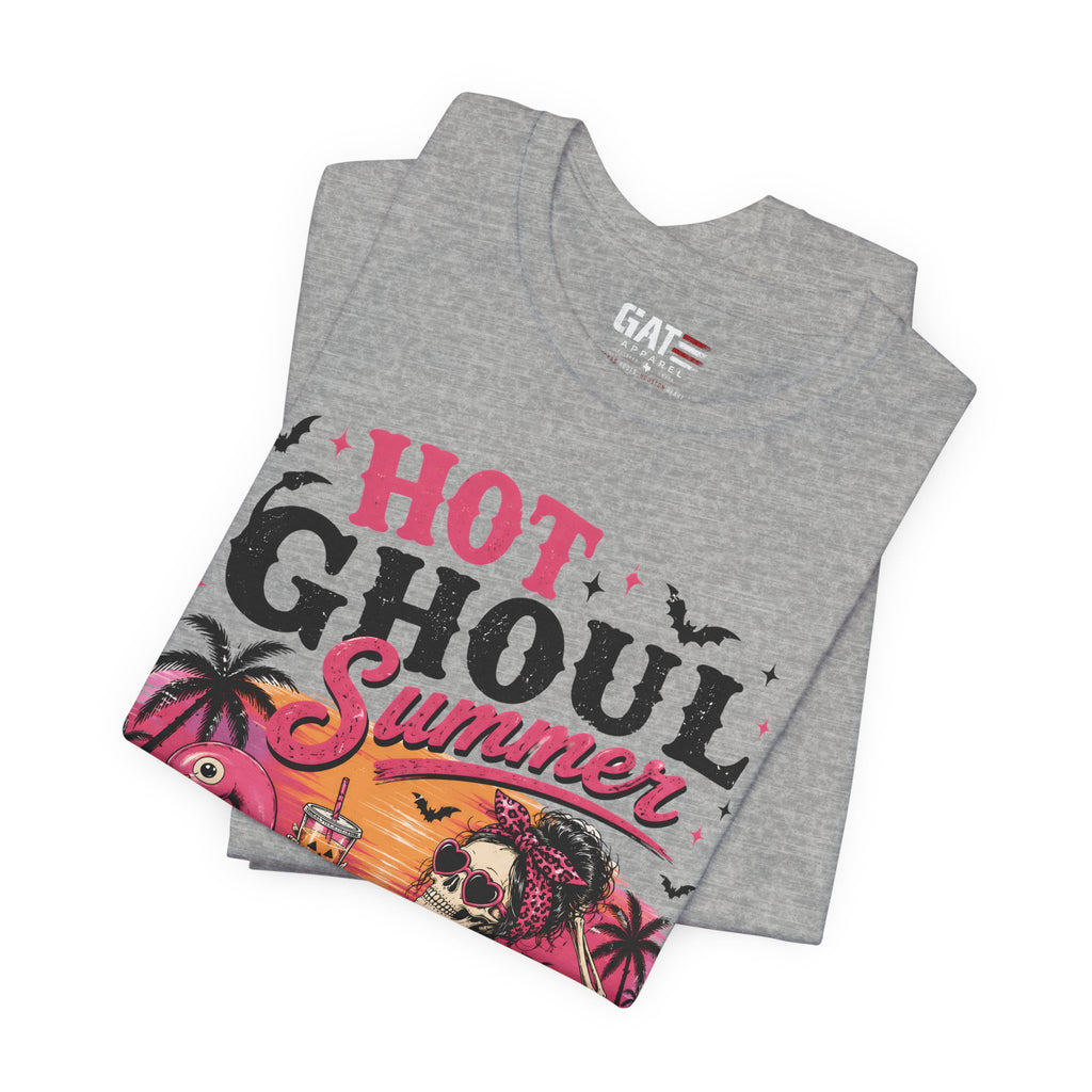 Summerween Shirt, Spooky Beach Shirt, Ghost Beach Tee, Halloween Beach Shirt, Coastal Halloween Tee, Tropical Ghost Shirt