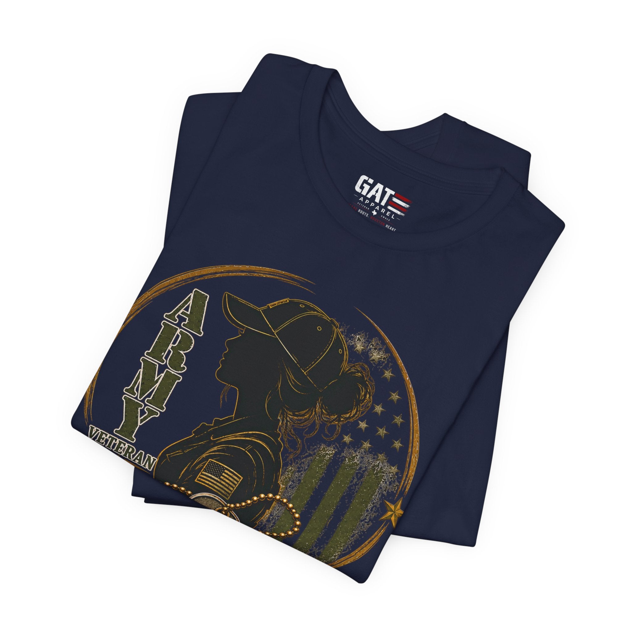 Female Vet Army Veteran Women’s Tee