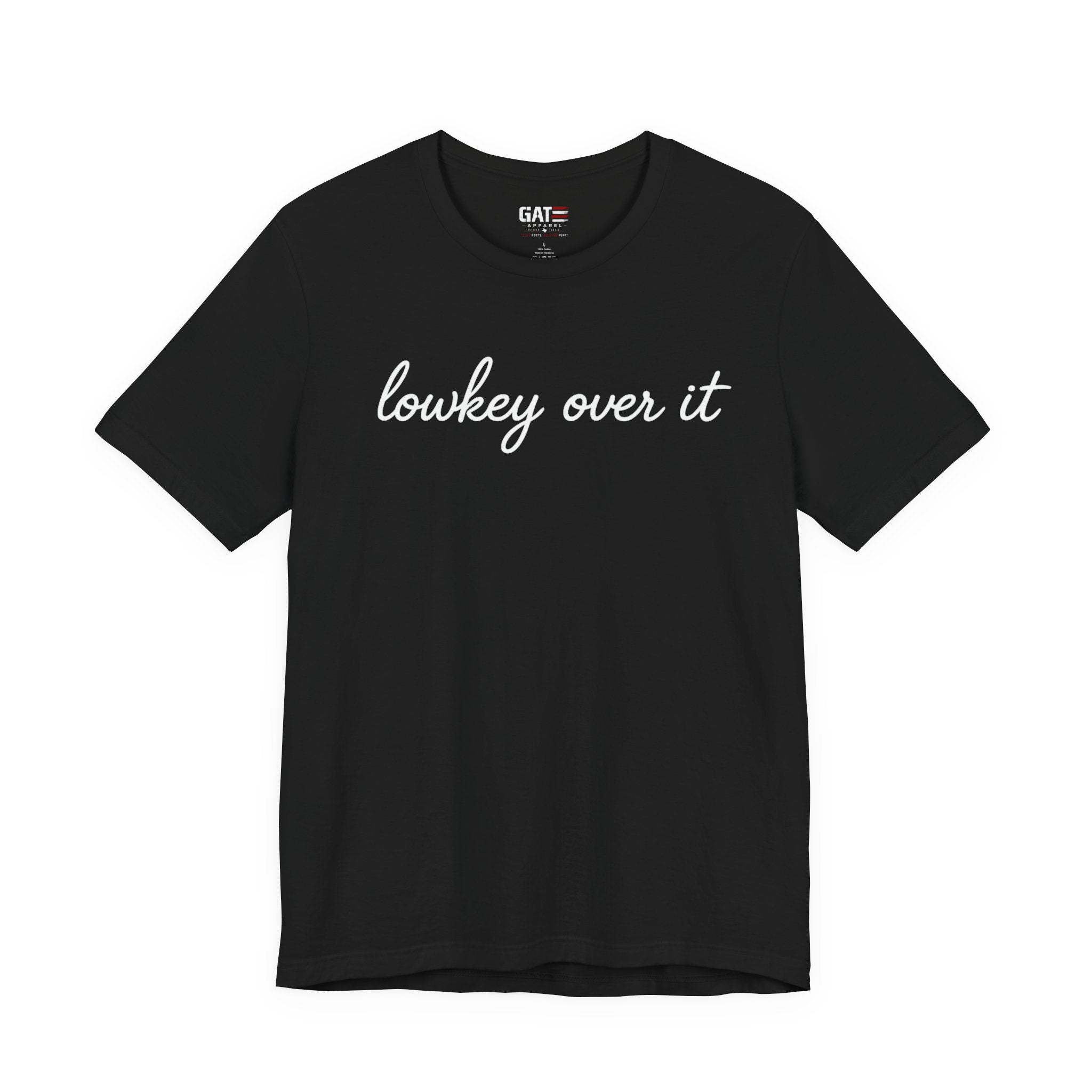 Lowkey Over It Shirt, Funny Gen Z Shirt, Introvert Tee, Trendy Aesthetic Shirt, Sarcastic Graphic Tee Gift