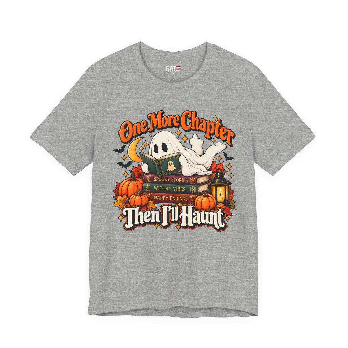 One More Chapter Then I'll Haunt Shirt | Halloween Book Tee