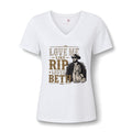 Love Me Like Rip Loves Beth V-Neck Tee