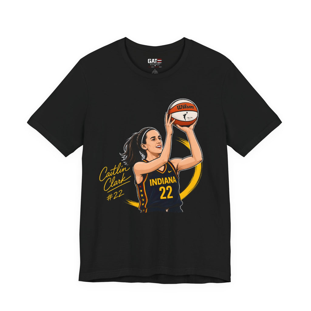 Indiana Fever Caitlin Clark #22 Basketball Tee — Women’s WNBA Fan Shirt