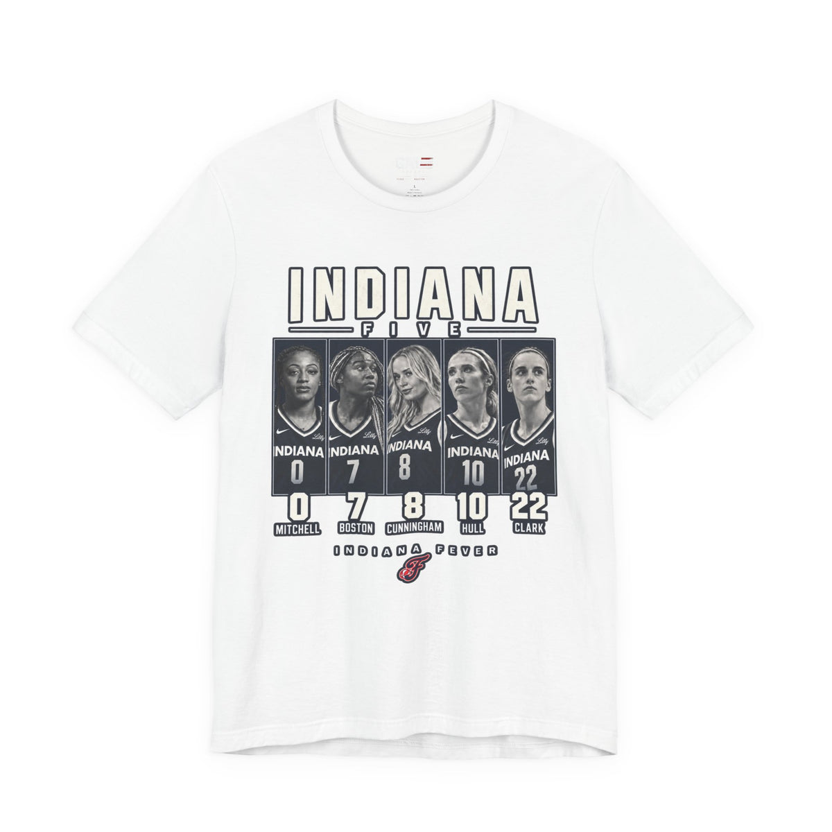 Indiana Fever The Five Shirt | Caitlin Clark WNBA Basketball Tee