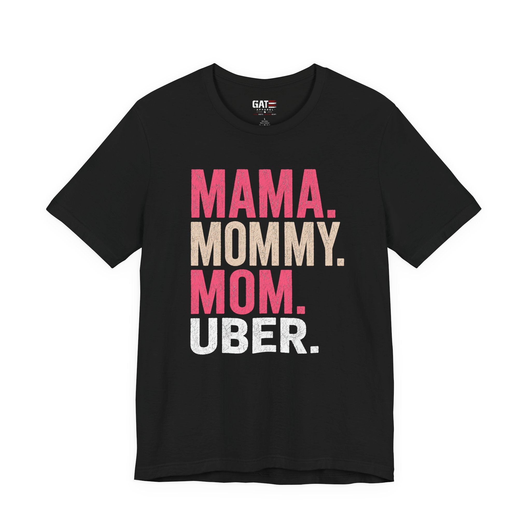 Mama Mommy Mom Uber Shirt, Funny Mom Life Tee, Trendy Mother Graphic T Shirt, Gen Alpha Mom Gift, Cute Mother's Day Shirt