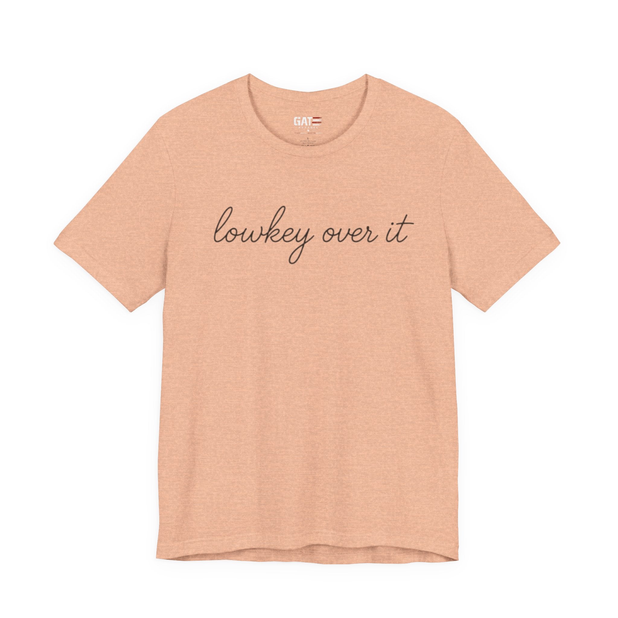 Lowkey Over It Shirt, Funny Gen Z Shirt, Introvert Tee, Trendy Aesthetic Shirt, Sarcastic Graphic Tee Gift