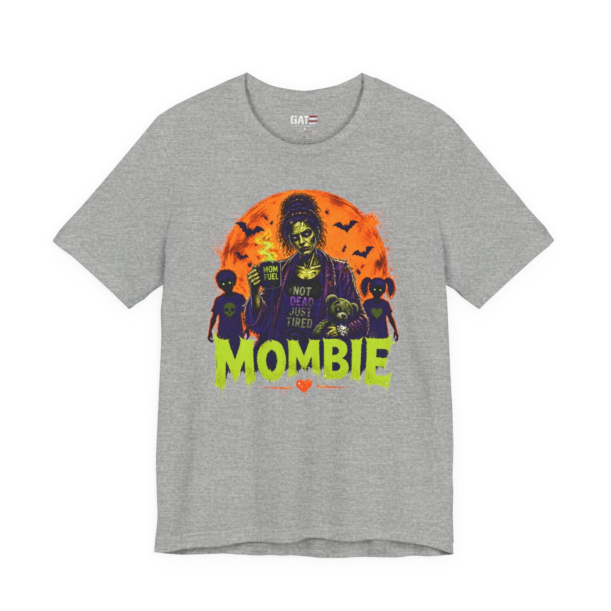 Mombie Halloween T-Shirt — 'Not Dead Just Tired' Mom Zombie Tee