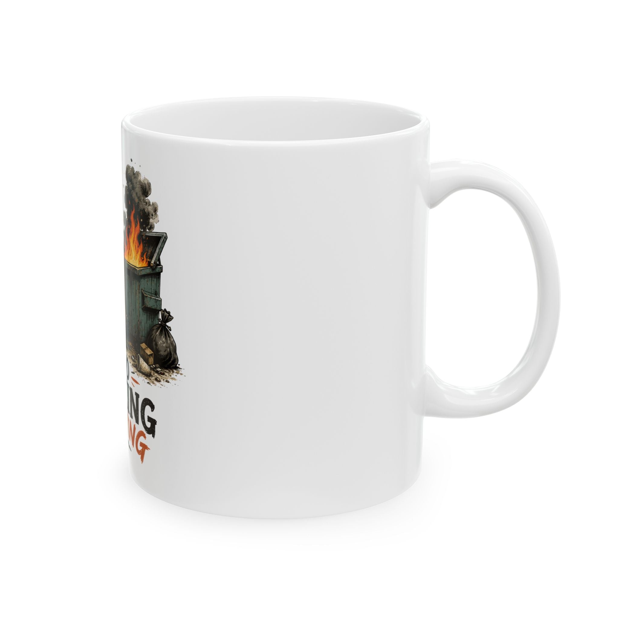 Well Good F*cking Morning Coffee Mug Funny Raccoon Mug Caffeine Or Chaos Cup Sarcastic Gift For Coworkers Office Humor Gift Animal Lovers XL