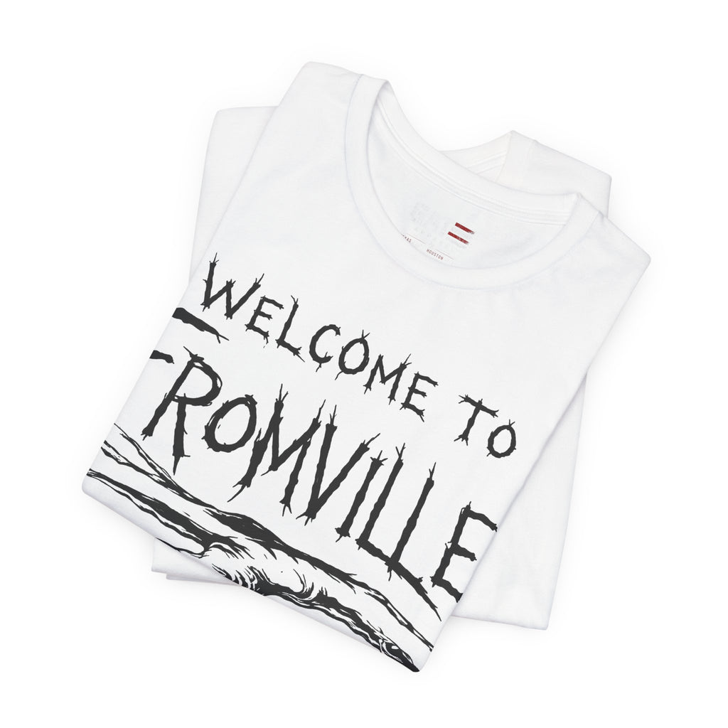 Welcome to Fromville T-Shirt —  Horror Town Graphic Tee