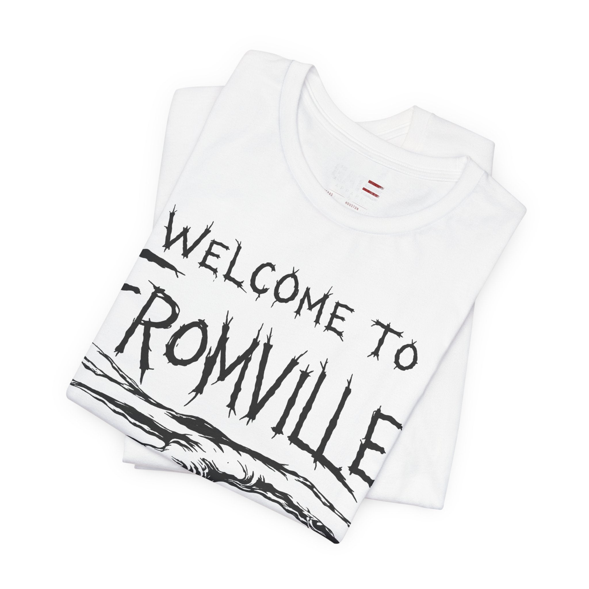 Welcome to Fromville T-Shirt —  Horror Town Graphic Tee