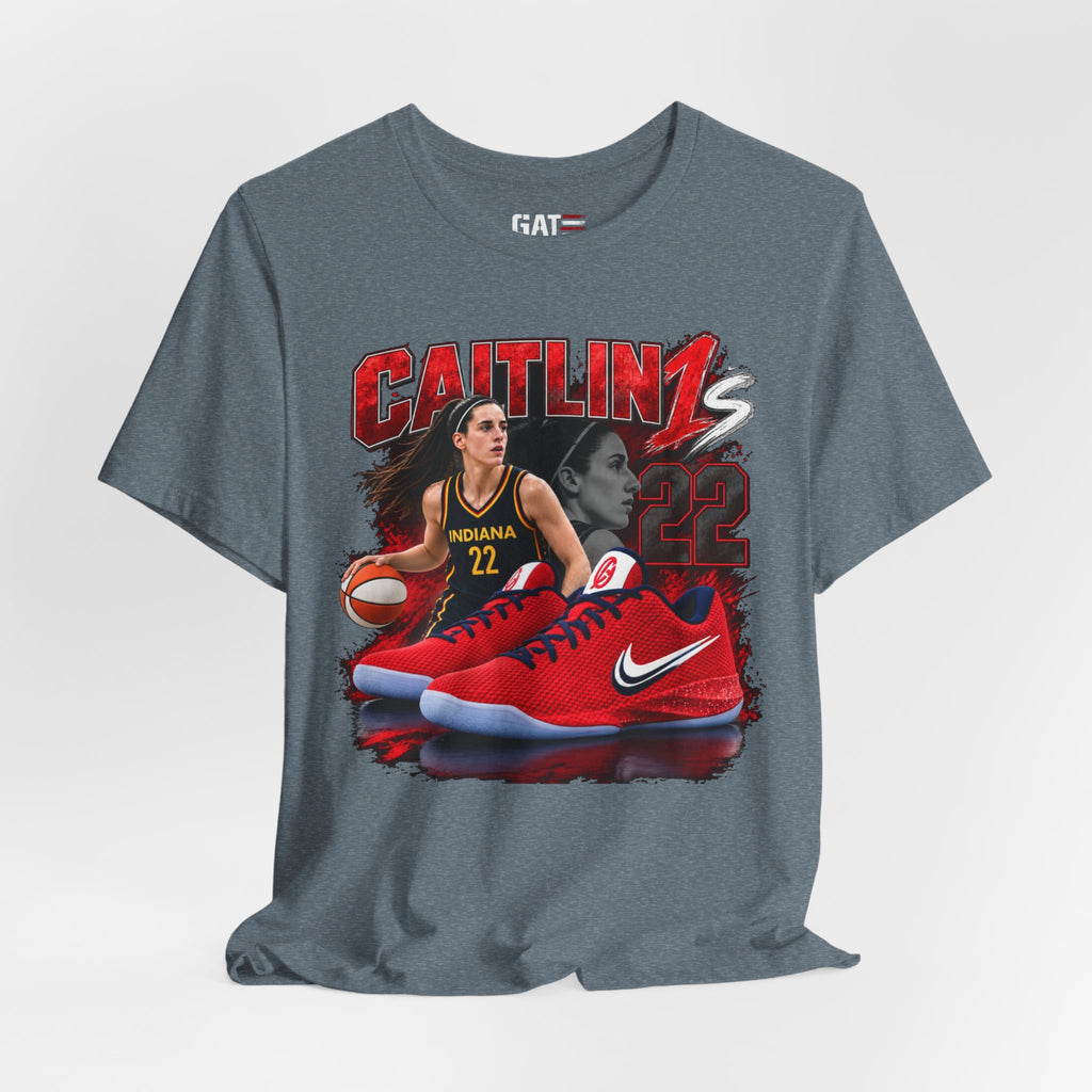 Caitlin Clark Caitlin 1s USA Reds Sneaker Shirt