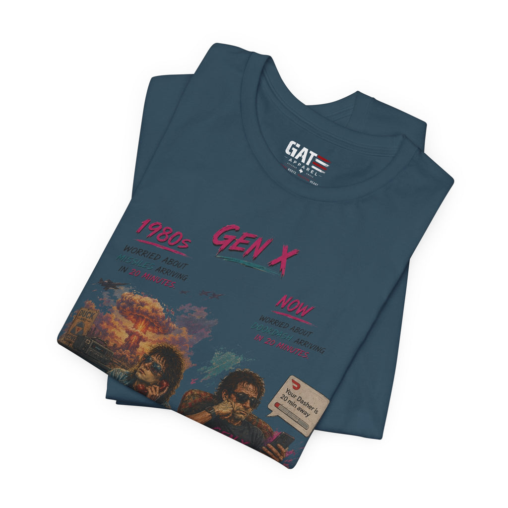 Gen X Retro Movie Night T-Shirt — Vintage 80s Pop Culture Tee