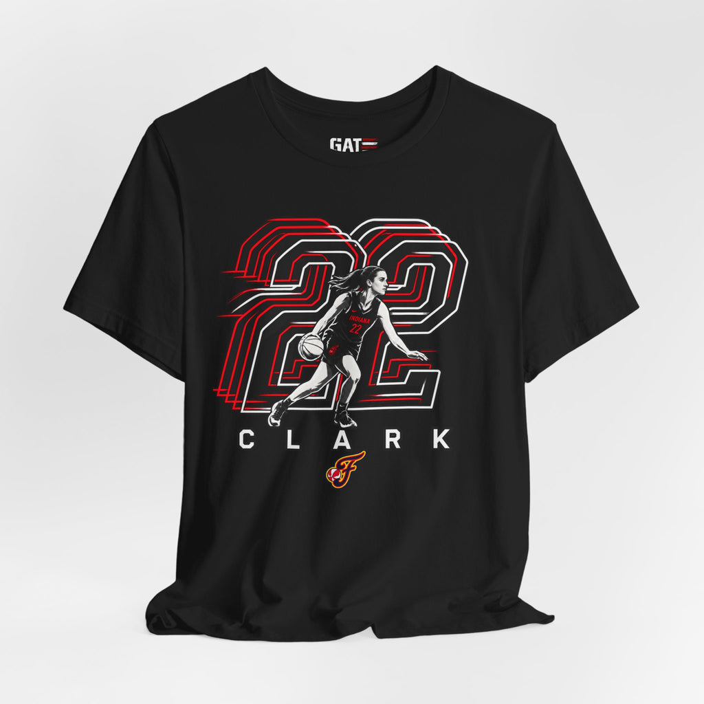 Caitlin Clark #22 Basketball Shirt | Indiana Fever WNBA Tee