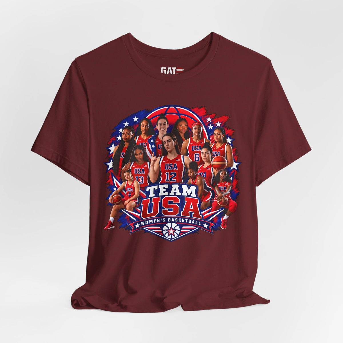 Team USA Women's Basketball Shirt | FIBA Tee 2026 Design 1