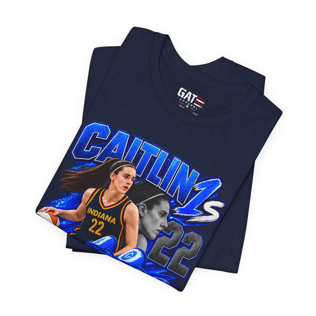Caitlin Clark Caitlin 1s Racer Blue Classic Sneaker Shirt