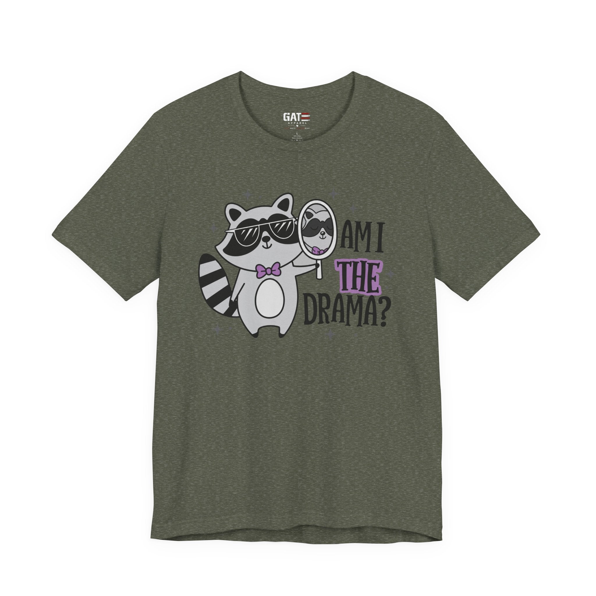 Am I the Drama? Raccoon Graphic Tee
