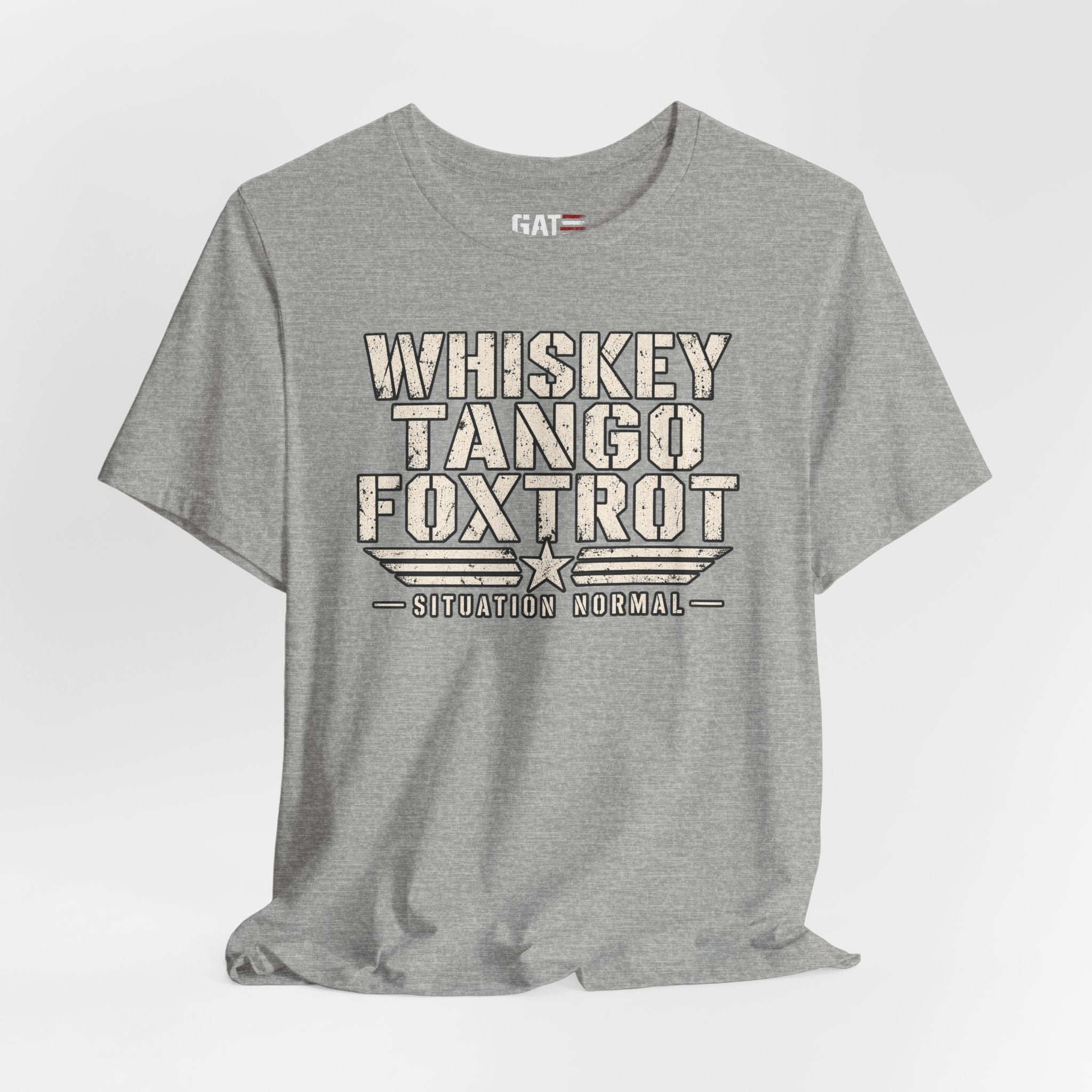 Whiskey Tango Foxtrot Tee — "Situation Normal" Military