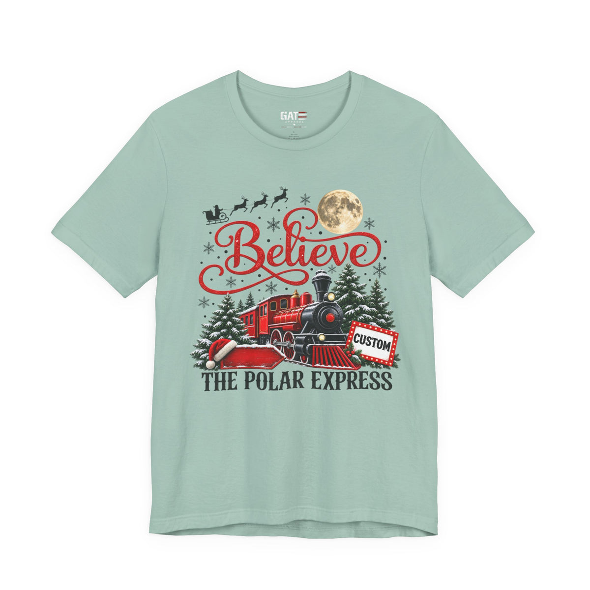 Personalized Polar Express Shirt - product mockup view 14