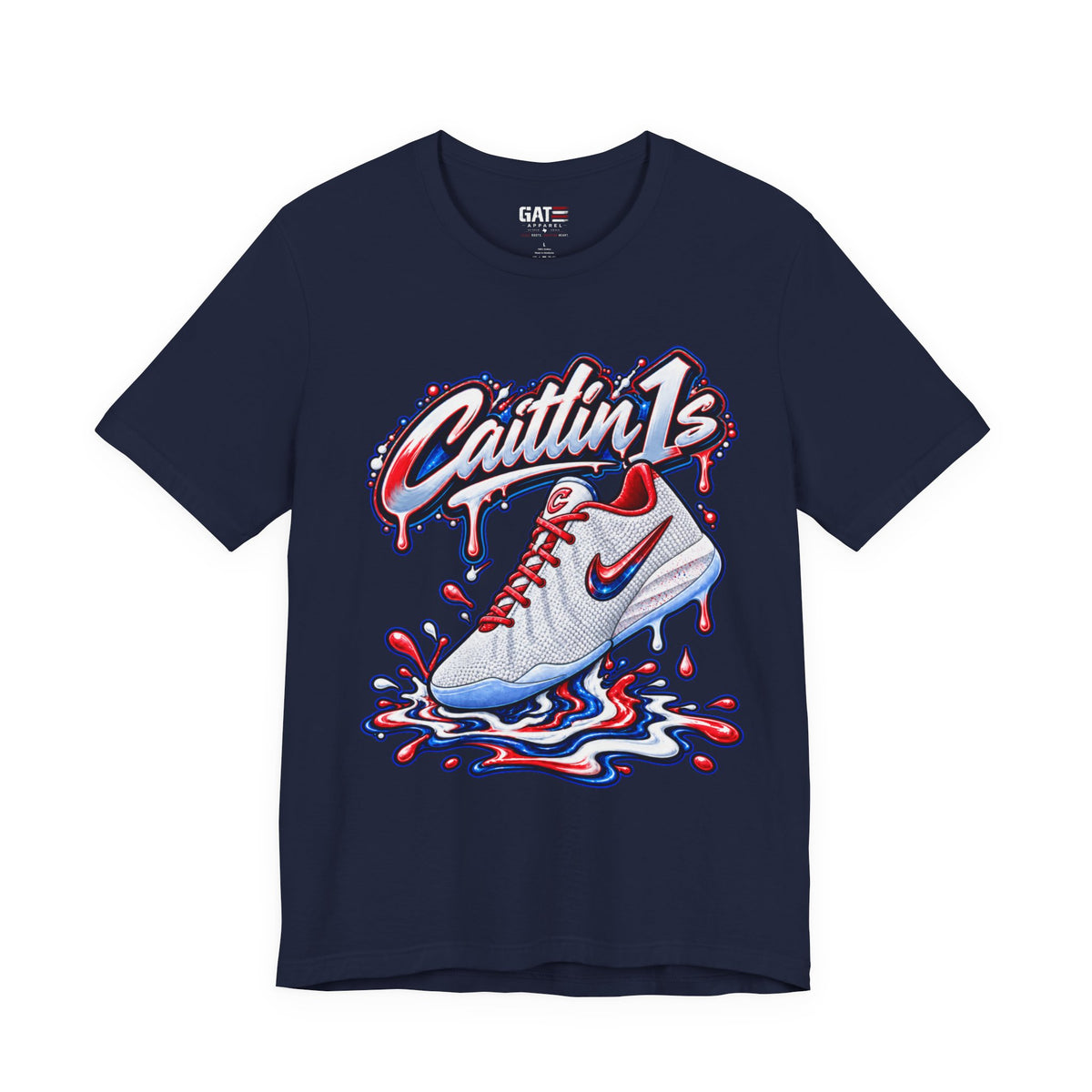 Caitlin Clark Caitlin 1s USA Whites Sneaker Shirt