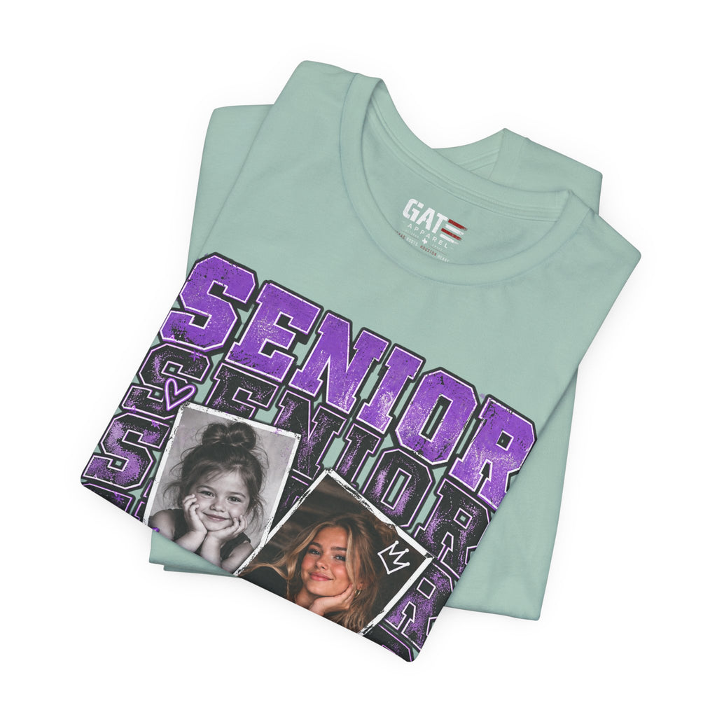 Senior 2027 Then & Now Yearbook Photo Shirt