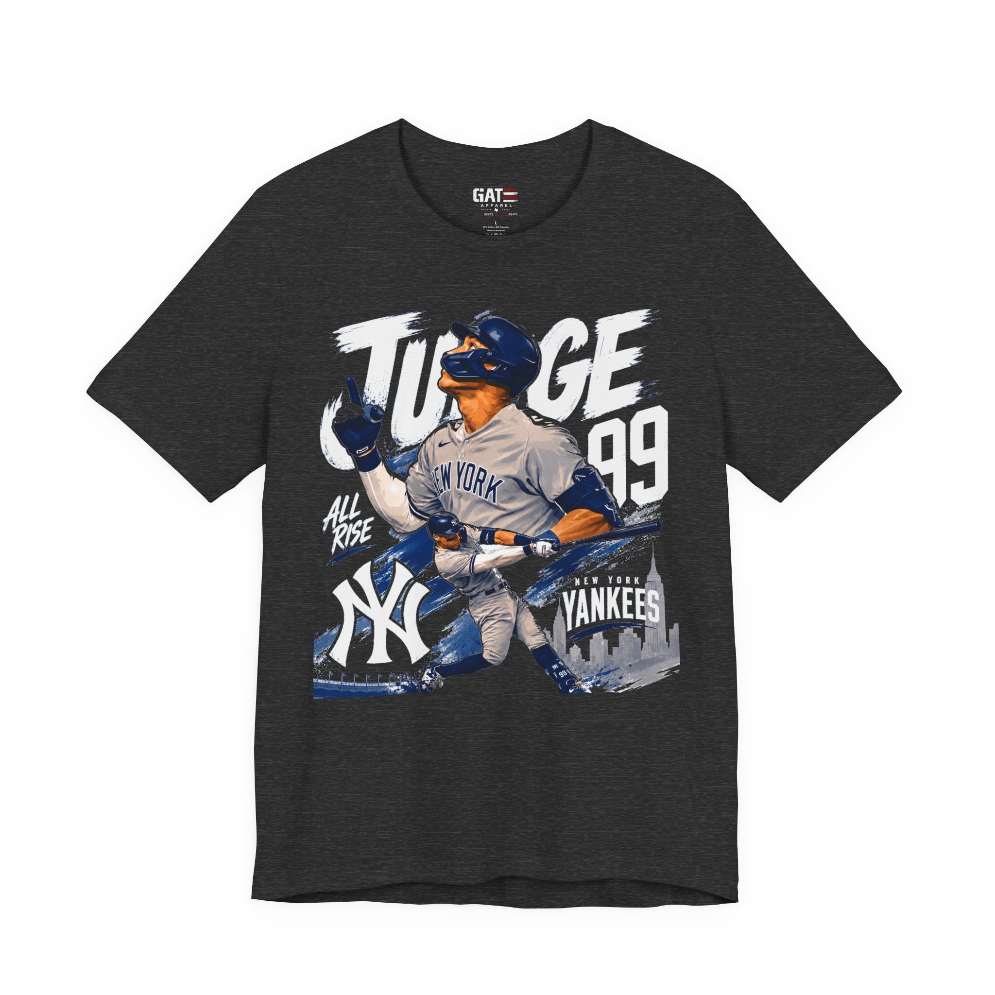 Aaron Judge Yankees #99 Baseball Tee|Yankees Baseball|All Rise’ Fan Shirt