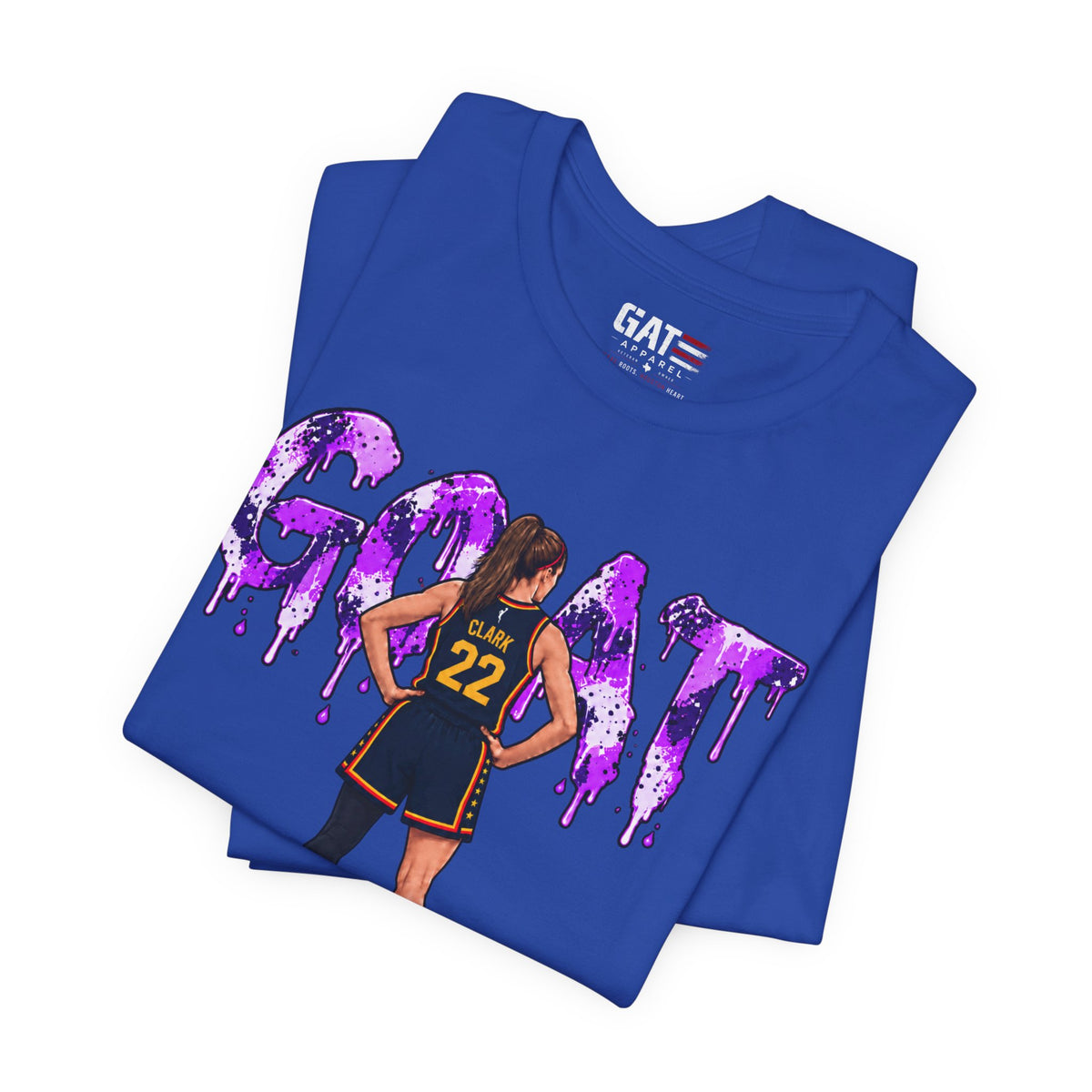 Caitlin Clark Caitlin 1s GOAT Purple Fade Sneaker Shirt